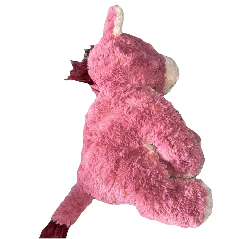 Gund Cozys Horse‎ Pink Cream Shaggy Plush Stuffed Animal Toy 6064471 10 Inch